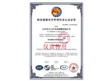 点击查看详细信息<br>标题：职业健康安全管理体系认证 阅读次数：276